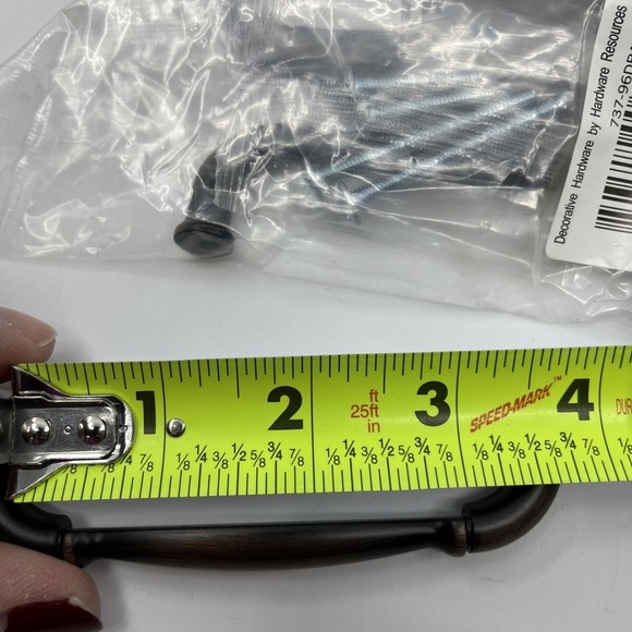 12 Bronze Jeffrey Alexander 4" Centers Bar Pulls Drawer Cabinet Lot - Picture 8 of 8